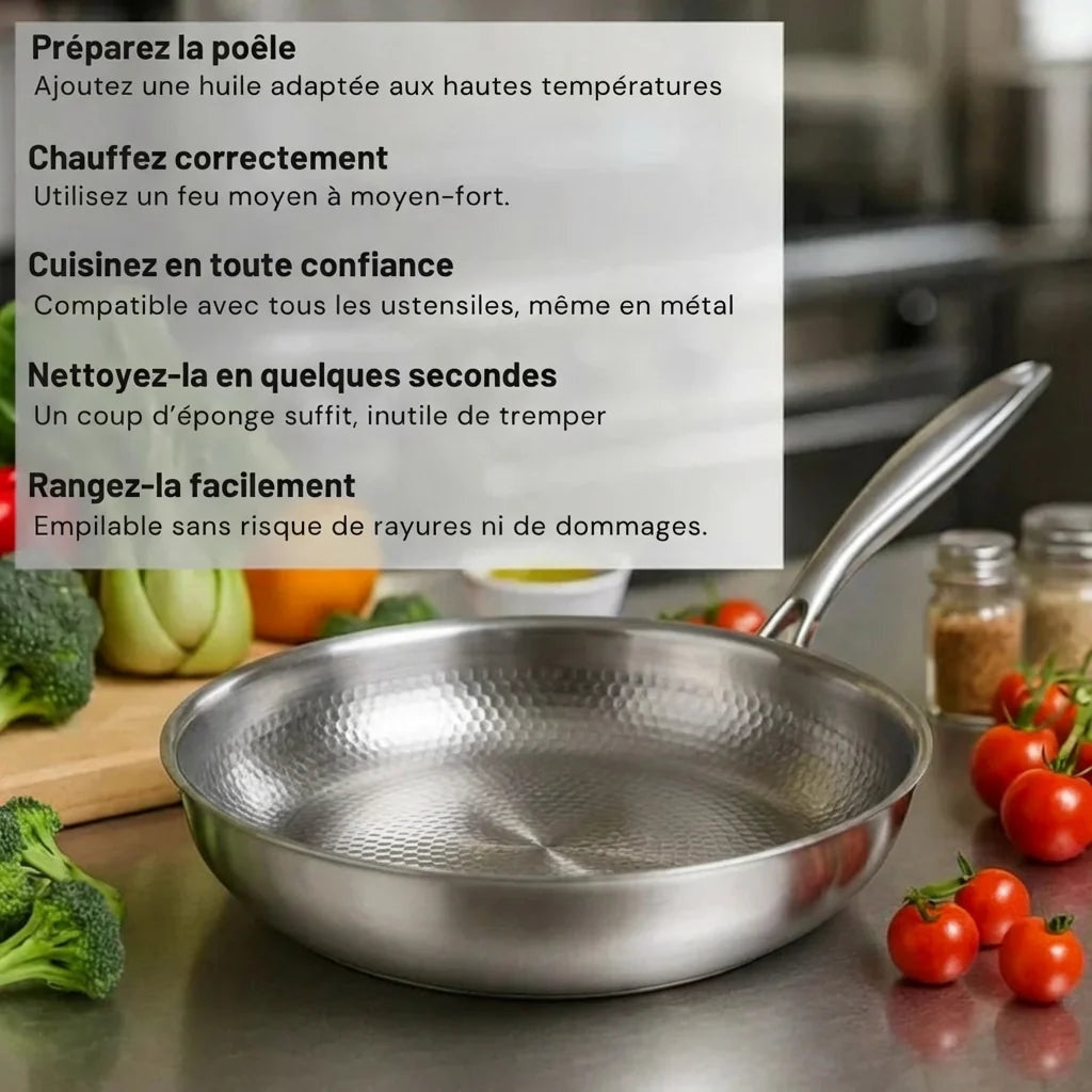 Titanium Pro Saucepan - TitaneX®