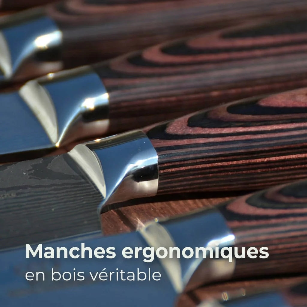 8-Piece Japanese Knife Set - ProChef®