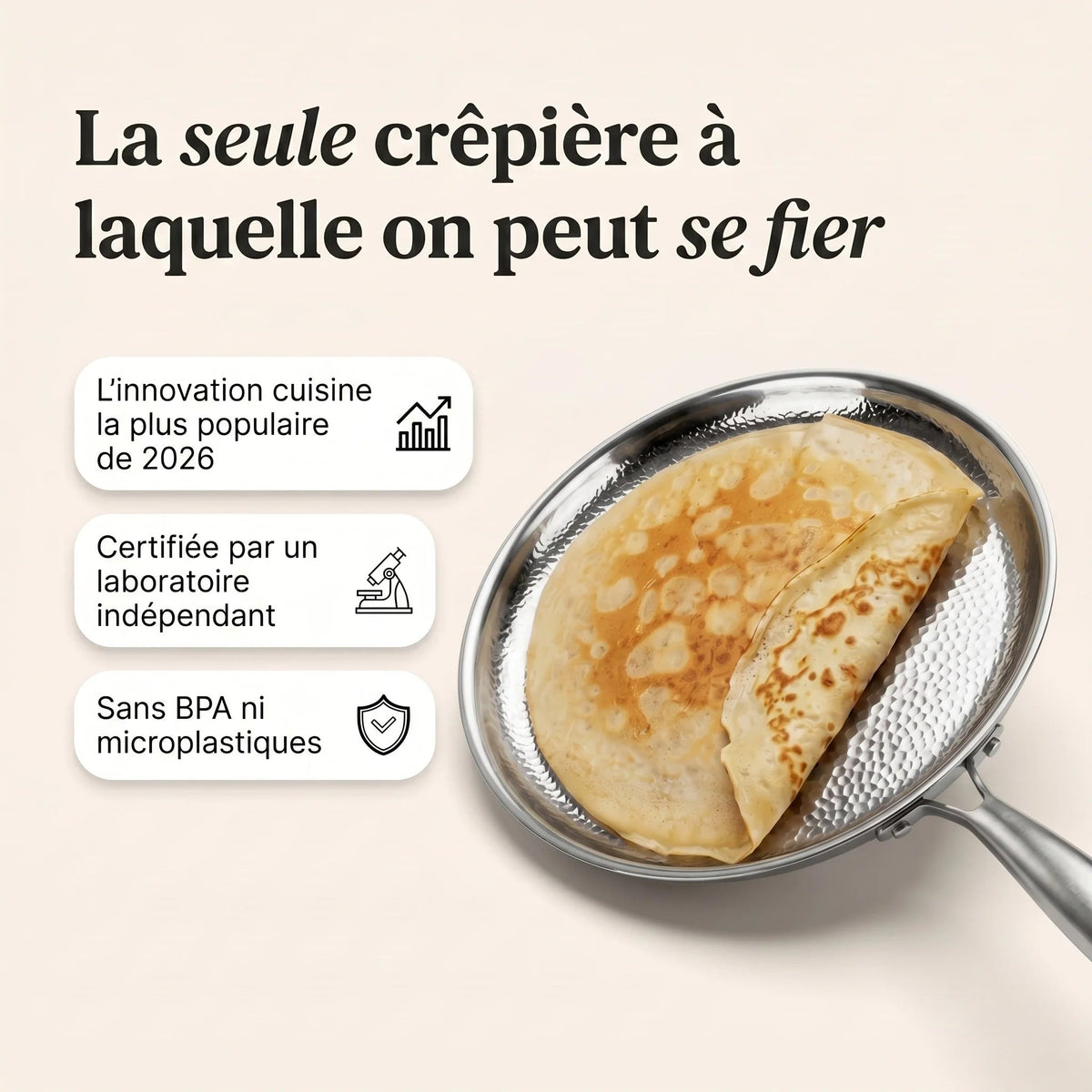 Crêpe Pan – TitaneX®