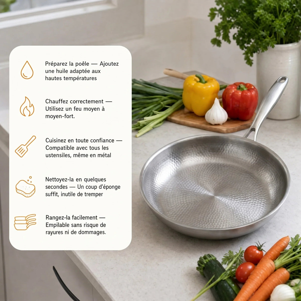 TitaneX® – Titanium Non-Stick Pan